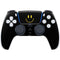 Black Happy Face PS5 Controller Skin