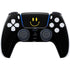 Black Happy Face PS5 Controller Skin