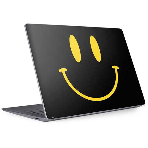 Black Happy Face Surface Laptop 3 13.5in Skin