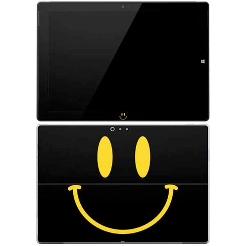 Black Happy Face Surface Pro 3 Skin
