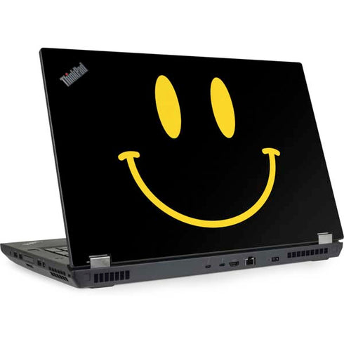 Black Happy Face Lenovo ThinkPad Skin