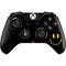 Black Happy Face Xbox One Controller Skin