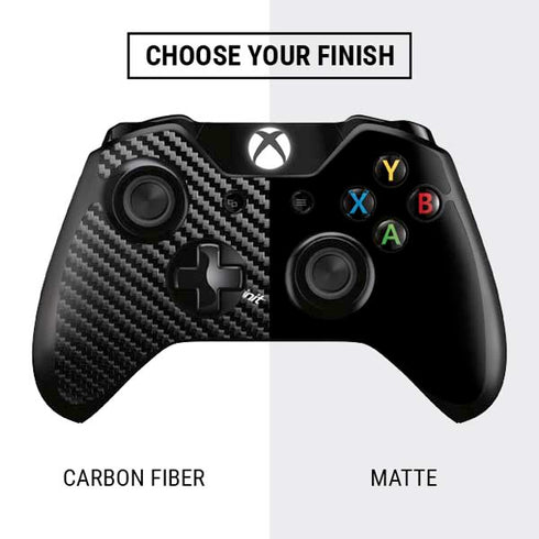 Black Happy Face Xbox One Controller Skin