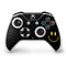 Black Happy Face Xbox One S Controller Skin
