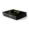 Black Happy Face Xbox One X Console Skin
