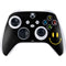 Black Happy Face Xbox Series S Controller Skin