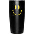 Black Happy Face Yeti 20oz Tumbler Skin