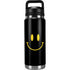 Black Happy Face YETI Rambler 26oz Bottle Skin