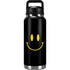 Black Happy Face YETI Rambler 36oz Bottle Skin