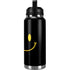 Black Happy Face YETI Rambler 36oz Bottle Skin