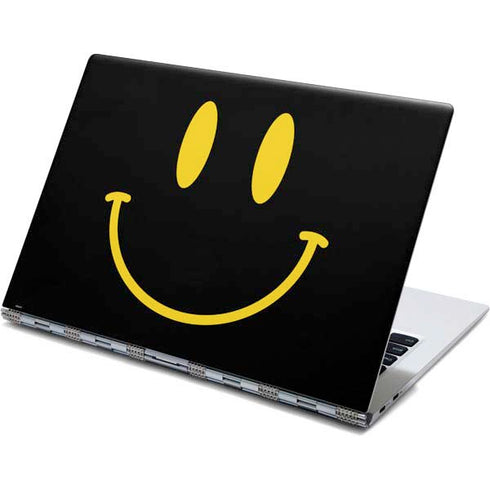 Black Happy Face Yoga 910 2-in-1 14in Touch-Screen Skin