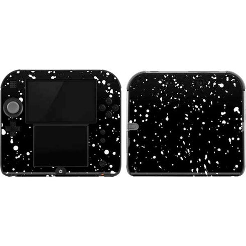 Black Speckle Nintendo 2DS Skin
