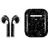 Black Speckle Apple AirPods 2 Skin