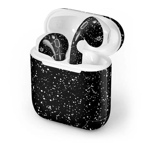 Black Speckle Apple AirPods Skin
