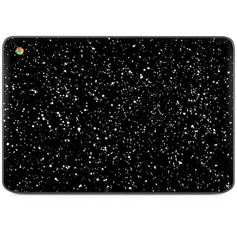 Black Speckle HP Chromebook Skin