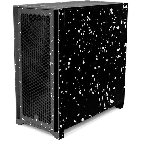 Black Speckle Corsair 4000D Tempered Glass Mid-Tower ATX Case Skin