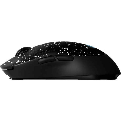 Black Speckle G Pro Wireless Gaming Mouse Skin