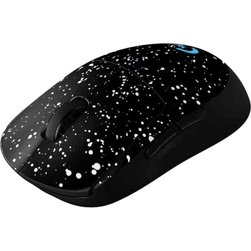 Black Speckle G Pro Wireless Gaming Mouse Skin