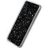 Black Speckle Galaxy A10e Clear Case