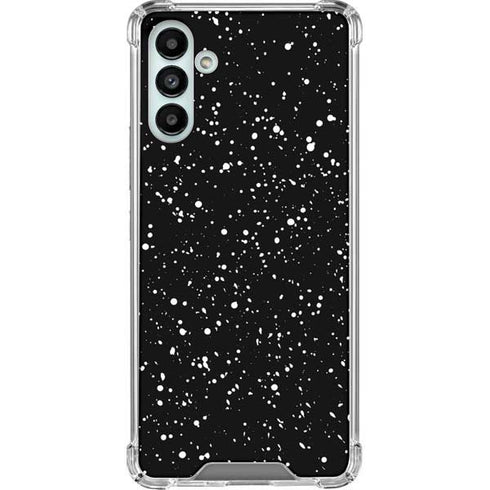 Black Speckle Galaxy A13 5G Clear Case