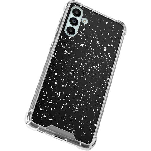 Black Speckle Galaxy A13 5G Clear Case