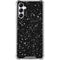 Black Speckle Galaxy A15 5G Clear Case