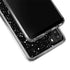 Black Speckle Galaxy A21 Clear Case
