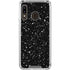 Black Speckle Galaxy A30 Clear Case