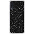 Black Speckle Galaxy A50 Clear Case