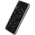 Black Speckle Galaxy A50 Clear Case