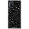 Black Speckle Galaxy A71 5G Clear Case