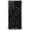Black Speckle Galaxy A72 5G Clear Case