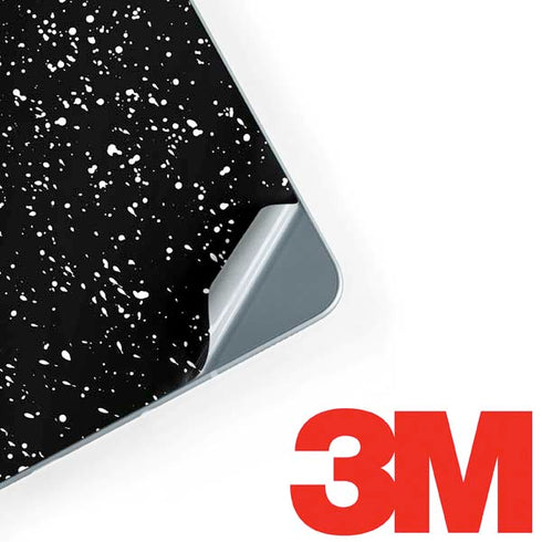 Black Speckle Galaxy Book 12in Skin