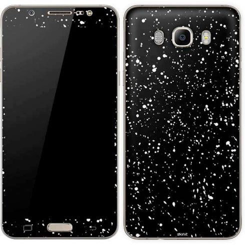 Black Speckle Galaxy J7 Skin