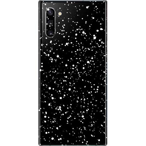 Black Speckle Galaxy Note 10 Skin