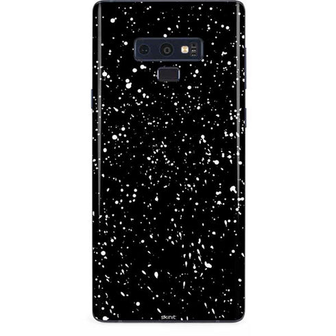Black Speckle Galaxy Note 9 Skin