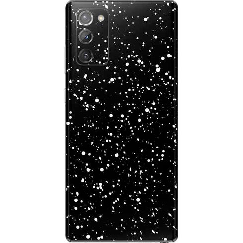 Black Speckle Galaxy Note20 5G Skin