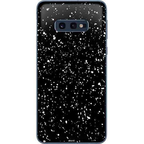 Black Speckle Galaxy S10e Skin