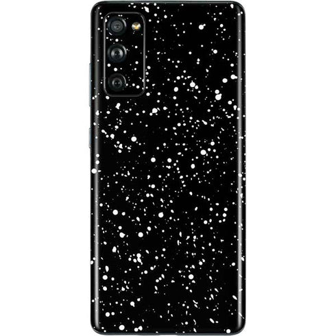 Black Speckle Galaxy S20 Fan Edition Skin