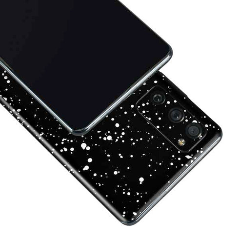 Black Speckle Galaxy S20 Fan Edition Skin