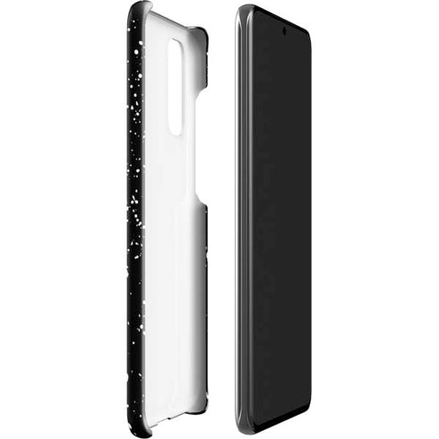 Black Speckle Galaxy S20 Lite Case