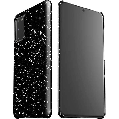 Black Speckle Galaxy S20 Lite Case