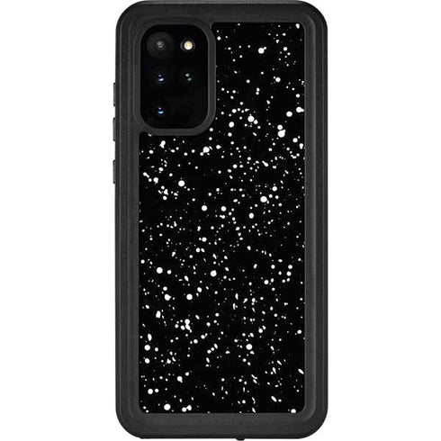 Black Speckle Galaxy S20 Plus Waterproof Case