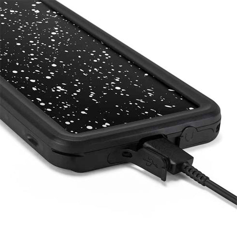 Black Speckle Galaxy S20 Plus Waterproof Case
