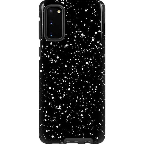 Black Speckle Galaxy S20 Pro Case