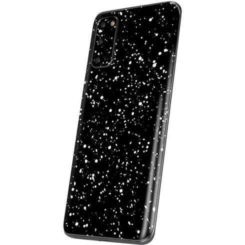 Black Speckle Galaxy S20 Skin