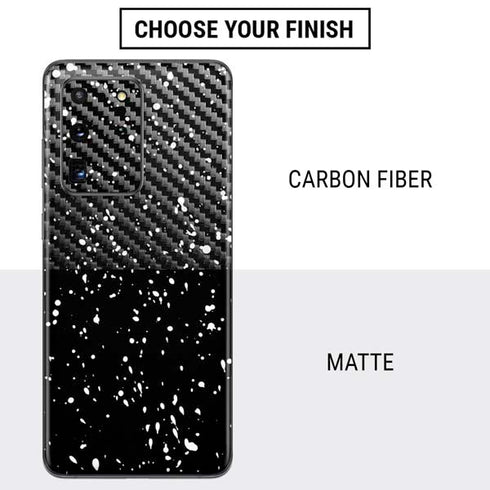Black Speckle Galaxy S20 Ultra 5G Skin