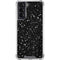 Black Speckle Galaxy S21 5G Clear Case