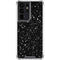 Black Speckle Galaxy S21 Ultra 5G Clear Case