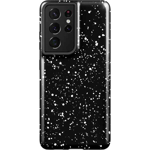 Black Speckle Galaxy S21 Ultra 5G Pro Case